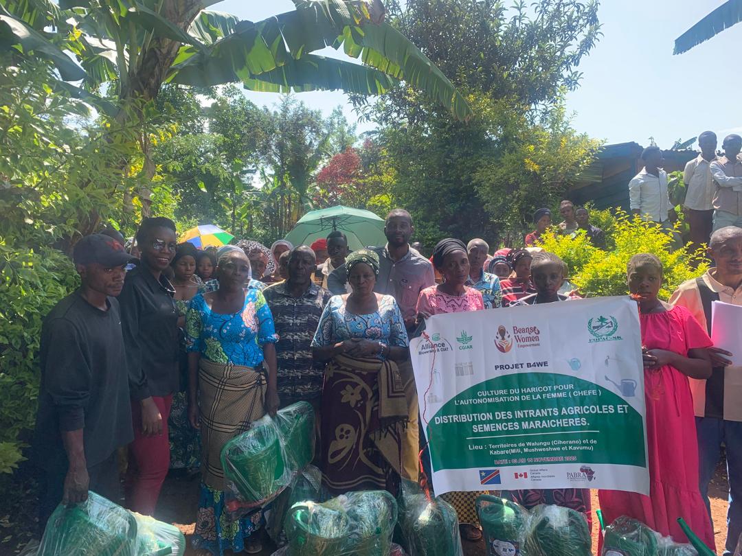 Distribution des intrants agricoles et des semences maraichères à 250